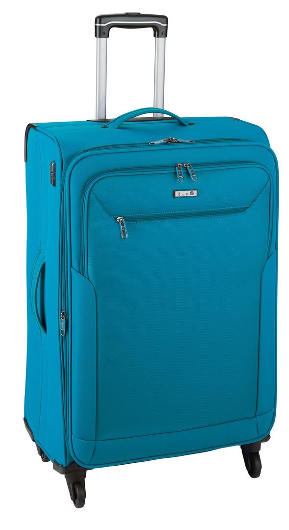 leichter 2,7kg Reisegepäck Trolley Mittelgroßer Koffer 67 cm Himmel Blau Bowatex