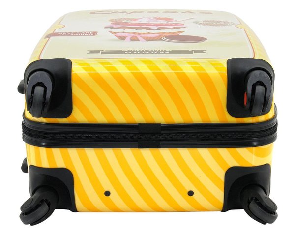 Bordgepäck Koffer Reise Trolley Cupcake Kuchen Hartschale 55cm F23 Bowatex