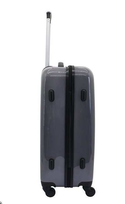 Handgepäck Koffer Reise Trolley Kassette Tape Hartschale 55cm F23 Bowatex