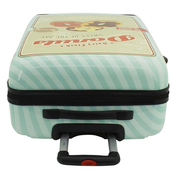 Handgepäck Koffer Reise Hartschale Trolley Donut Kuchen 54cm F23 Bowatex