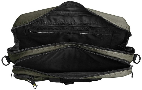 National Geographic Messenger Laptop Schulter Umhänge Tasche Schwarz 39 Bowatex
