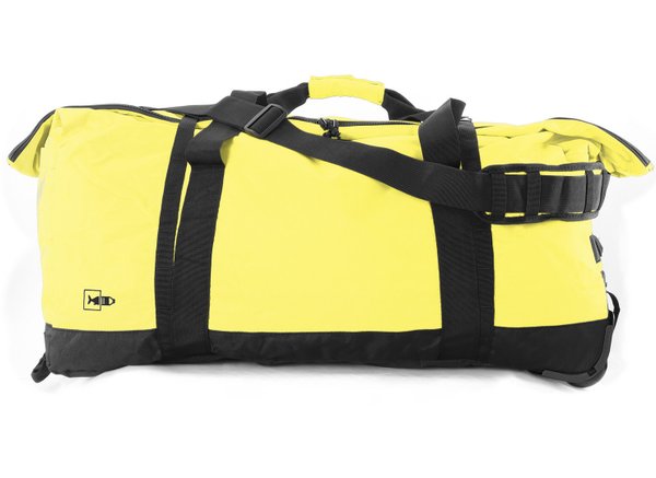 Faltbare Reisetasche Rollentasche 59 cm 50 li 1,1 kg Gelb Nat Geo