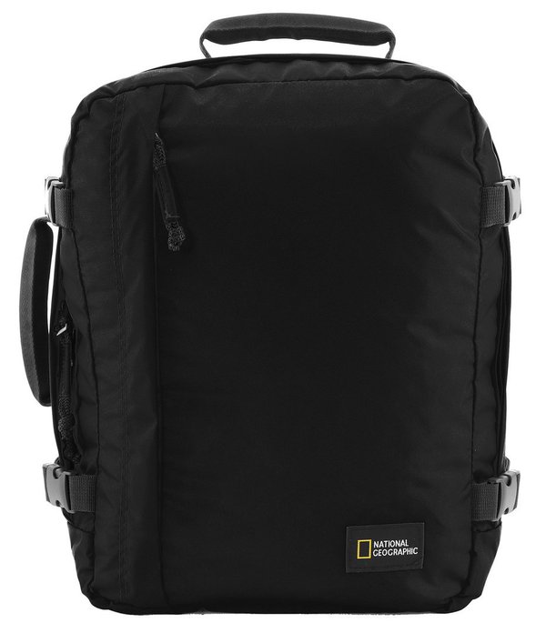 National Geographic Umhänge Reisetasche Rucksack Funktion Schwarz 40 cm